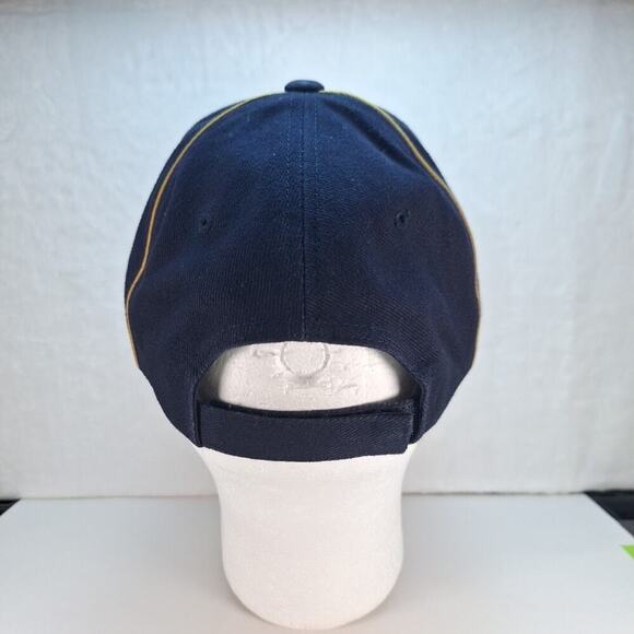 Pittsburgh Pitt Panthers Adjustable StrapBack Hat Cap Blue Gold NCAA Cotton - Picture 4 of 9